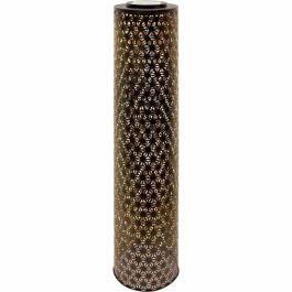 Lámpara solar - Columna GARDEN ID - Oro-Negro - Ø20 H80 cm - 6 a 8 horas de luz - Botón de encendido/apagado - Batería LI-ION duradera. Precio: 119.59000031. SKU: B1EK2EXYMA