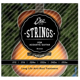 EKO Bronze 80/20 Medium 11-53 Juego de Cuerdas Acústica Precio: 4.49999968. SKU: B197DTKW58