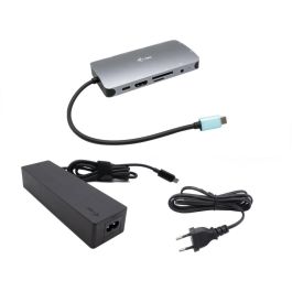 I-TEC Metal USB-C Nano Dock HDMI/VGA con LAN + Cargador 100W, Lector Tarjetas SD/MicroSD, 4K Ultra HD, Gris Precio: 115.49999945. SKU: B1GTH324T5