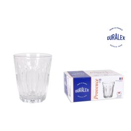 Duralex Set de 6 Vasos Transparentes 9 cl Provence (12 Cajas)