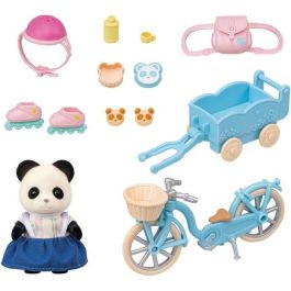 The Girl Panda, su bicicleta y su trailer - Familias Sylvania - 5652 - de 3 años Precio: 37.50000056. SKU: S7182086