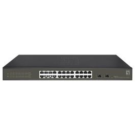 Level one Switch GES-2126 Smart Lite Gigabit Gestionable 26 Puertos (24 RJ45 + 2 SFP) Precio: 165.5000006. SKU: B1CJDCJ4RX