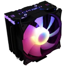 LC-Power LC-CC-120-ARGB-PRO Enfriador CPU 12cm ARGB para Intel 1700/1150/1151/1156/1366 y AMD (58 CFM, 180W TDP)