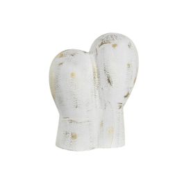 Figura Urban DKD Home Decor Blanco Dorado 10 x 30 x 23 cm