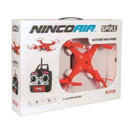 Dron radio control nincoair spike doble bateria para mayor autonomia 32x32x7 cm