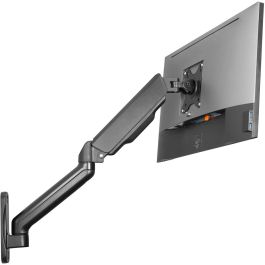 Digitus Soporte de Pared Universal para Monitor con Muelle Neumático y Brazo Giratorio, Negro, 17"-32", VESA 75x75/100x100
