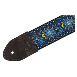 Levys Correa Hootenanny Series 2" Con Soporte Para Púas - Azul