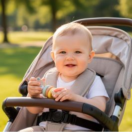 Color Baby Sonajeros Madera Set 4 Piezas 13,5x9,5 cm