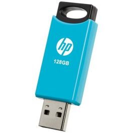 HP v212w 128GB USB 2.0 Flash Drive (Negro/Azul) Retail