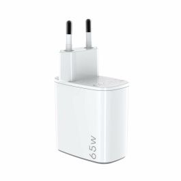 Cargador de Pared Celly UPTC1USB2USBC65 Blanco