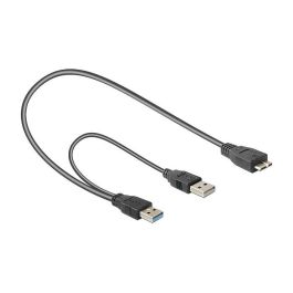 DeLOCK Cable USB 3.0 5 Gbps A a Micro B Macho, 0.2 m, Gris, Ref. 82909, USB 3.2 Gen 1 Precio: 16.3713. SKU: B1H2B6FGTT