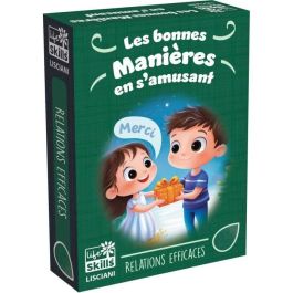 Lisciani Giochi LIS8008324110100 Juego Educativo de Cartas: Buenos Modales y Habilidades para la Vida con Tarjetas Ilustradas Precio: 25.4999998. SKU: B16FS3FN8G