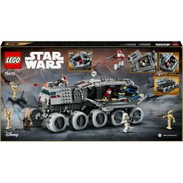 LEGO 75413 Star Wars The Clone Wars Republic Juggernaut - Juguete de construcción para niños de 9+ años
