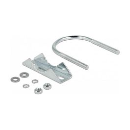 DeLOCK Abrazadera de Mástil 55 mm, Abrazadera de Mástil en Metal, Ancho Máximo de Sujeción 5.5 cm