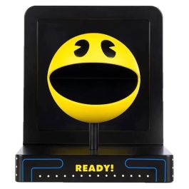 First 4 Figures PAC-MAN Figura Coleccionable de PVC 40 Aniversario con Espejo Infinito y Luces LED