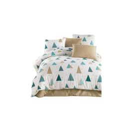 Juego de cama ASI8684283019632 - 1 funda nórdica 220x240 cm + 2 fundas de almohada 60x60 cm - Algodón/Poliéster Blanco Precio: 43.68999998. SKU: B19PTWKPZF