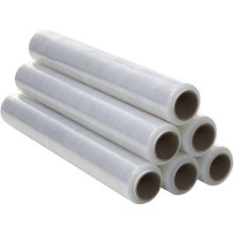 Caja 6 Bobinas Film Transparente 50 cm Ancho 23 Micras 2300g Rollo 324TRANS. Precio: 64.49999985. SKU: B1DFBBVJQX