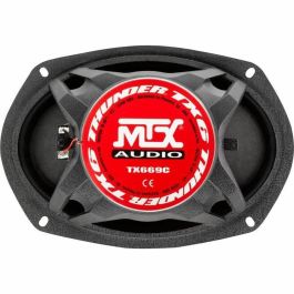 MTX TX669C Altavoces coaxiales 16x23cm 6x9 2 vías 120W RMS 4O chasis de aluminio tweeter de neodimio bobina domo de seda TSV TIL