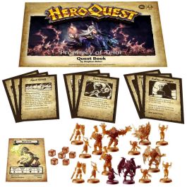 HASBRO Heroquest Profecía de Telor Expansión Juego de Mesa en Inglés (Edad +14 años, 2-5 Jugadores)