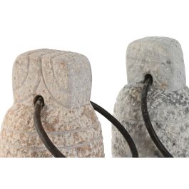 DKD Home Decor Sujetapuertas Item Home Piedra Hierro 15 x 25 x 15 cm