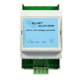 ALLNET ALL3513 - Convertidor DC Step-Down 24V a 12V, Entrada 15-35V DC, Salida 12V/1.5A, Fuente de Alimentación/Transformador