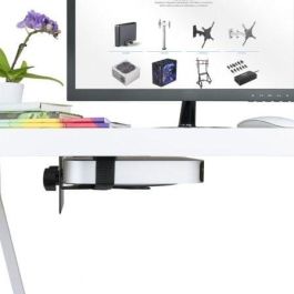 TooQ TCCH0001-B Soporte Universal para Mini PC / PC Todo en Uno - Montaje VESA Monitor, Escritorio, Mástil - Carga 5 kg, Negro