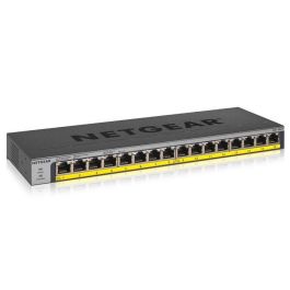 Netgear Switch Gigabit No Gestionable 16 Puertos RJ45, 16 PoE/PoE+ (76W Presupuesto), Sin Ventilador, Montaje Sobremesa/Mural/Rack Precio: 236.59000046. SKU: S55068808