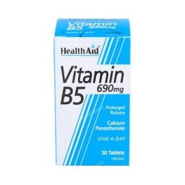 HEALTH AID Vitamina B5 690 Mg 30 Comprimidos Precio: 25.8900004. SKU: B1A6NJQY7D