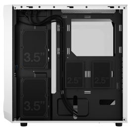 Fractal Design Focus 2 RGB White Torre para PC con Ventana de Vidrio Templado y Control RGB