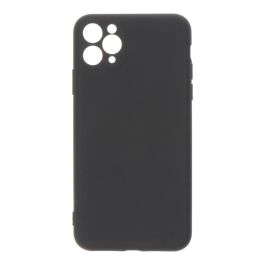 Carcasa negra de plástico soft touch para iphone 11 pro max