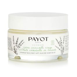 Payot HERBIER Crème Universelle Hidratante Facial Día y Noche | Lavanda Bio, 99.7% Natural | Todo Tipo Pieles 50 ml