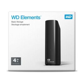 Western Digital Disco Duro Externo 4 TB, USB 3.0, 5 Gbps, 950 g, Plug & Play, Almacenamiento para PC