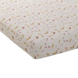 Domiva DOM3700948335536 Sábana Bajera Ajustable de Jersey Estampado para Cuna 60x120 cm Diseño Feliz Precio: 23.50000048. SKU: B1GMWVP4M8