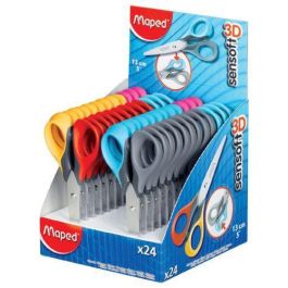Maped Tijeras Escolares Sensoft 13 cm Simétricas Ergonómicas 3D C-Surtidos C-24 Unidades Precio: 55.68999953. SKU: B14HBTT3C4