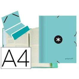 Carpeta Antartik Clasificadora A4 12 Departamentos Goma Carton Forrado Color Menta Precio: 7.9739000121. SKU: B19YRZ6CXF