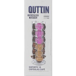 Quttin Soporte para Cápsulas de Café 18 Piezas 11.5x33 cm (6 Unidades)