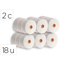 Dahi Papel Higienico Jumbo 2 Capas Celulosa Blanca 140 Mt Mandril 45 Mm Paquete 18 Rollos Precio: 29.58999945. SKU: B1HL4H5GQ9