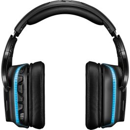 Logitech G935 Auriculares Gaming Inalámbricos 7.1 con Sonido Envolvente DTS Headphone:X 2.0, Micrófono Retráctil, RGB Lightsync, Compatibles con PC, Móvil y Consolas