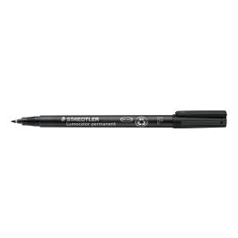 Rotulador Staedtler Lumocolor Retroproyeccion Punta De Fibrapermanente 318-9 Negro Punta Fina Redonda 0.6 mm 10 unidades