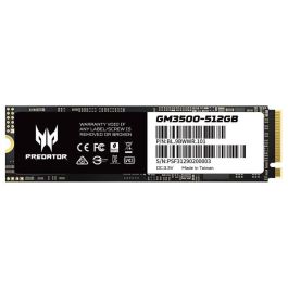 ACER Disco Duro Predator SSD GM3500 M.2 NVMe PCIe Gen 3*4 512GB ACER Disco Duro Predator SSD GM3500 M.2 NVMe PCIe Gen 3*4 512GB