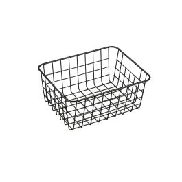 Cesta de metal organizadora Confortime 28x22x12.5 cm (12 Unidades)