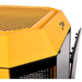 Thermaltake The Tower 300 Bumblebee Micro Torre PC Amarillo, Soporte Placas Base Micro-ATX y Mini-ITX