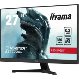 Iiyama G2770QSU-B6 Monitor 27" QHD IPS Rápido 180 Hz 0,2 ms HUB HDMI/DP/USB Altavoces Negro