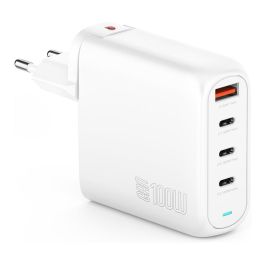 4smarts 545100 Cargador GaN Flex Pro 100W 3 USB-C + 1 USB-A para Viaje