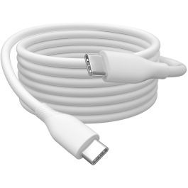 Digitus Cable USB 2.0 Tipo C - C Silicona St/St 2m Blanco