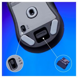 HyperX 7D388AA Ratón Gaming Inalámbrico Pulsefire Haste 2 Mini Ultraligero Compacto Negro