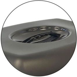 Pet Design 461411 Cama/Cueva para Gatos Samba Hooding, Blanca y Negra, 56 x 40 x 39 cm