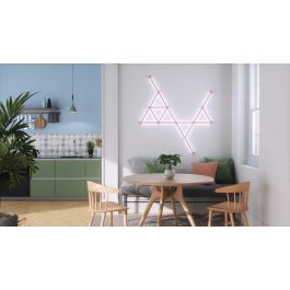 Nanoleaf Lines Skin Pink Matte 9 Unidades