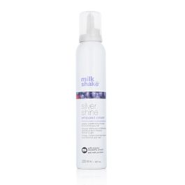 Milk Shake SILVER SHINE Conditioning Whipped Cream Acondicionador Mousse Violeta Neutraliza Tonos Amarillos Cabello Rubio y Gris 200 ml