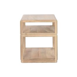 Mesita Auxiliar Scandi DKD Home Decor Natural 51 x 61 x 51 cm